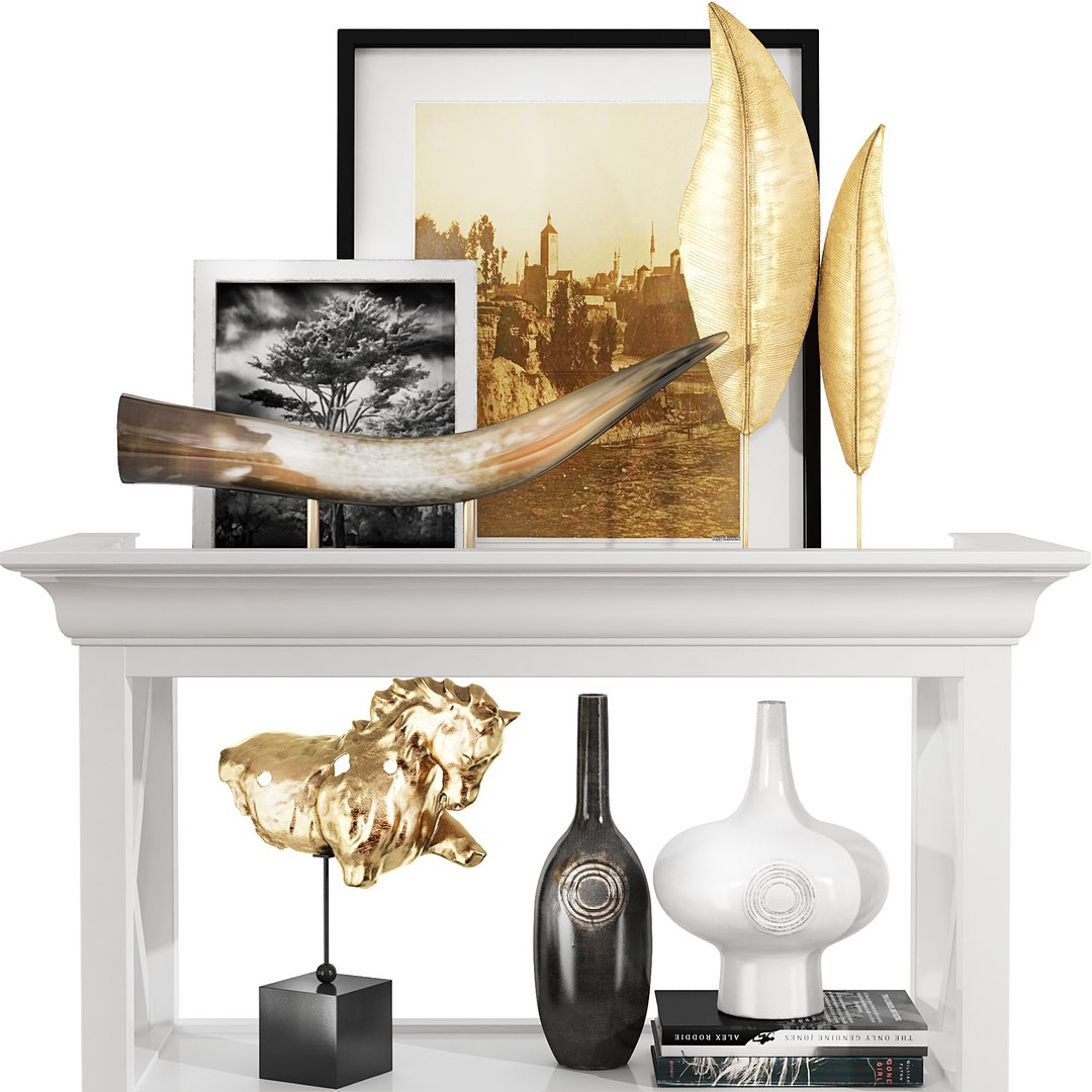 Decorative Set 36 3D Model - TurboSquid 1386062