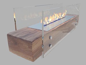 3D model LAREIRA ECO 23 ECOFIREPLACES