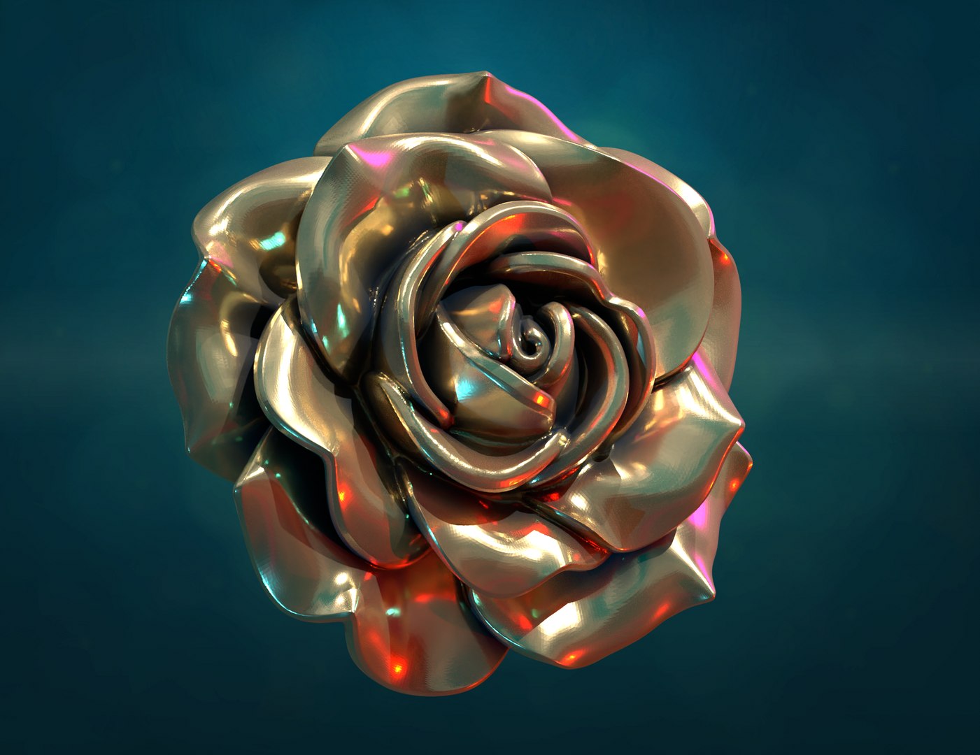 3D Printable Rose I Model - TurboSquid 2173032