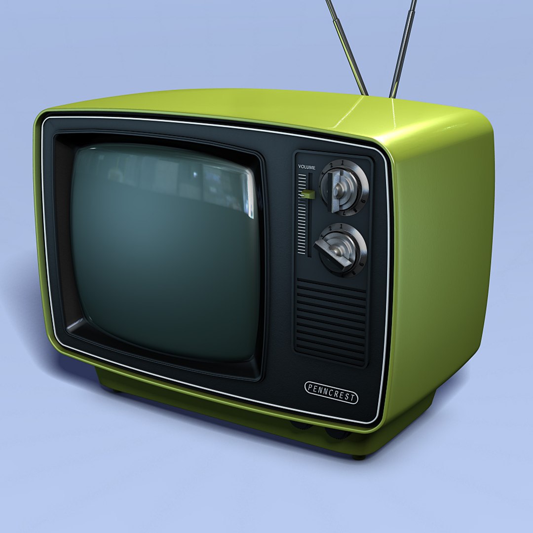 dxf retro tv flip clock