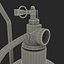 3d fighting hose hydrant