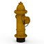 3d fighting hose hydrant