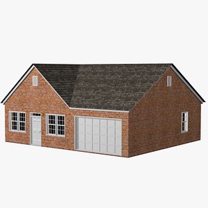 3ds max house