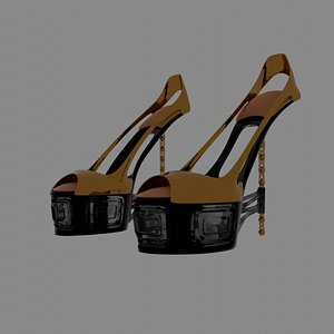 3D COMPOSER HEELED SHOES