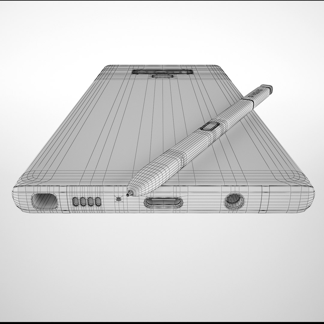 Samsung Galaxy Note 9 3D Model - TurboSquid 1317826