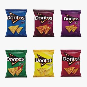 Doritos Chips Low Poly