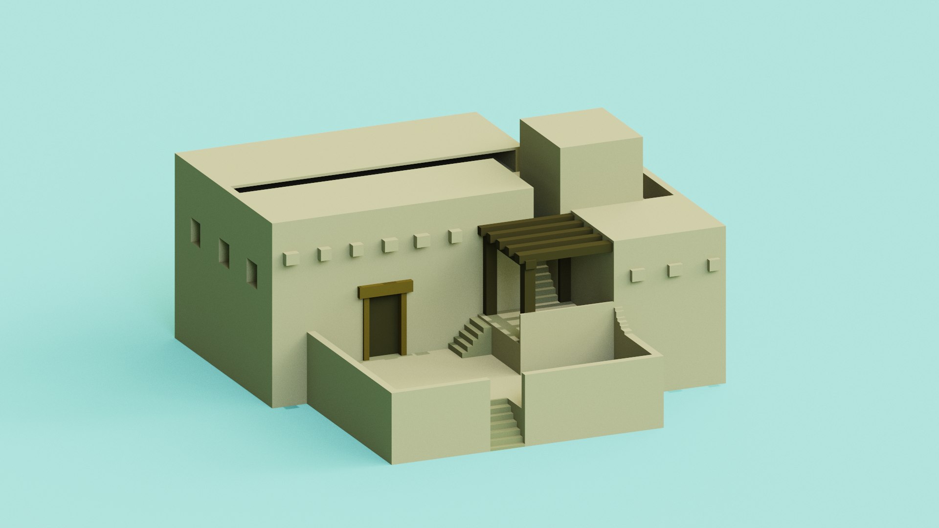 3D Voxel House https://p.turbosquid.com/ts-thumb/So/6mkIwU/ww/spin202203122233100000/png/1647123043/1920x1080/fit_q87/bd5bcd22c130e31efa3093c187bfbb36f67aafea/spin202203122233100000.jpg