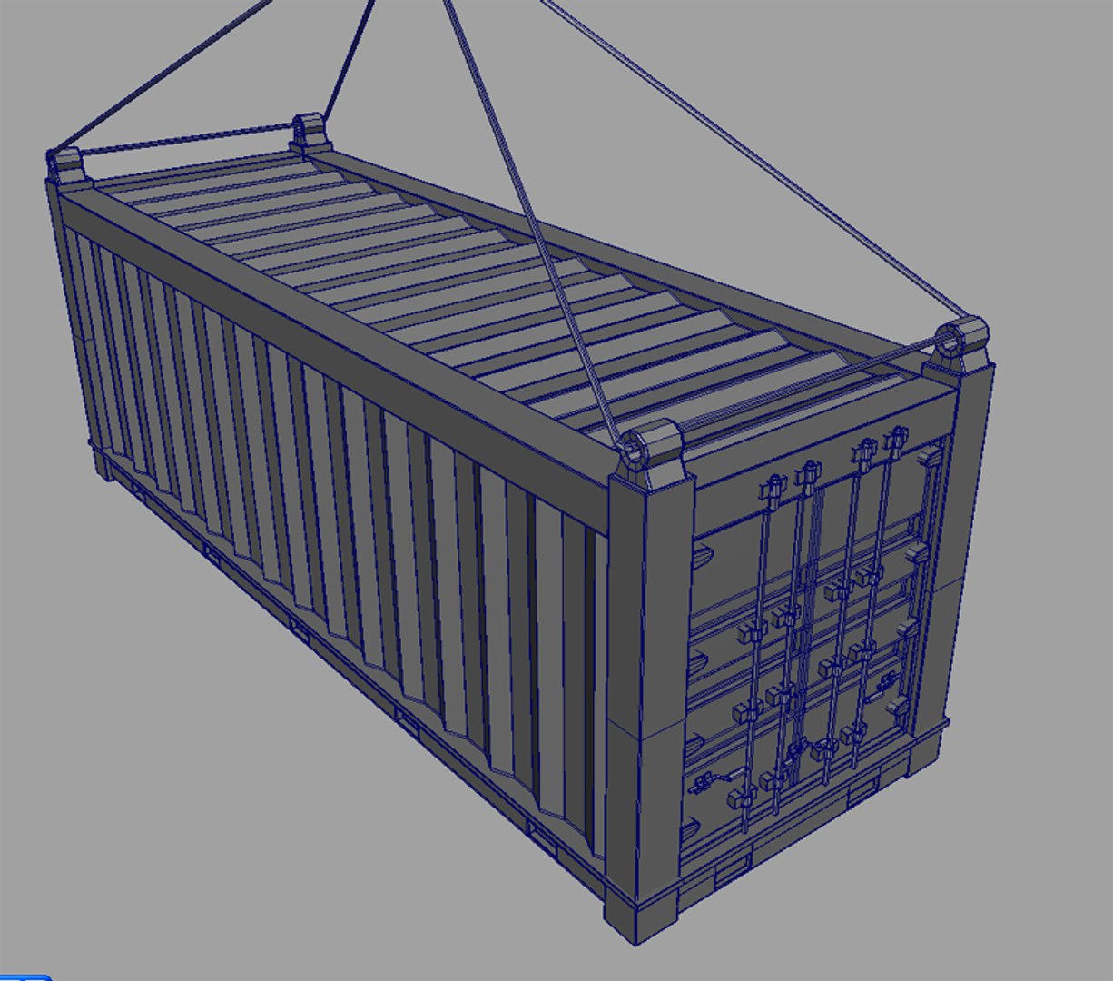 3d Model Sea Container