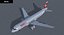 3ds airbus a320 swiss airlines