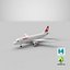 3ds airbus a320 swiss airlines