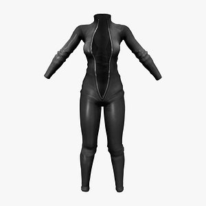 Front Zip Open Catsuit V2