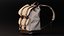 3D Canvas Backpack model