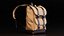 3D Canvas Backpack model
