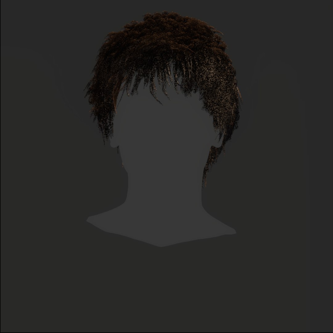 Male Hair - 006 3D Model - TurboSquid 1776282