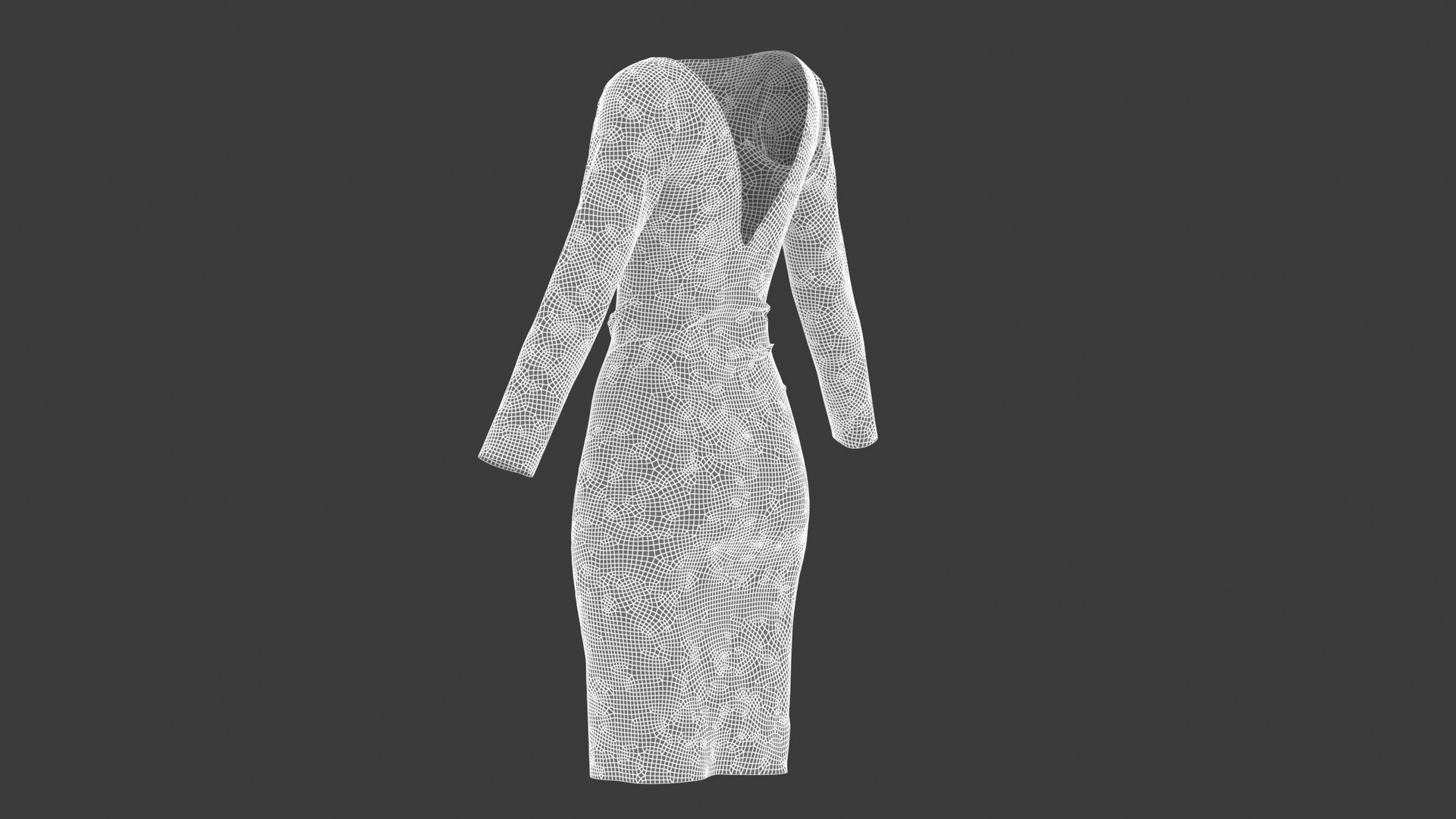 3d Woman Dress 01 Purple Model - Turbosquid 2132104