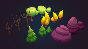 Low Poly Trees Pack
