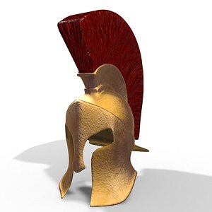 greek helmet 3D