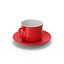 Red Tea Cup And Saucer 3D model