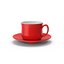 Red Tea Cup And Saucer 3D model