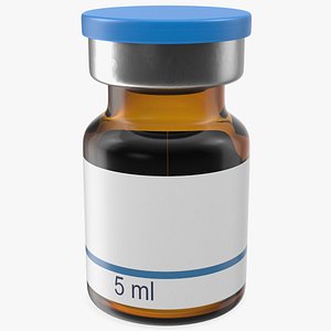 Small Empty Glass Injection Vial