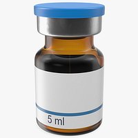 Small Empty Glass Injection Vial