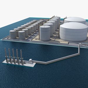 3D LNG Import Terminal