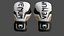 Punch  Boxing  Glove White Venum Elite Evo