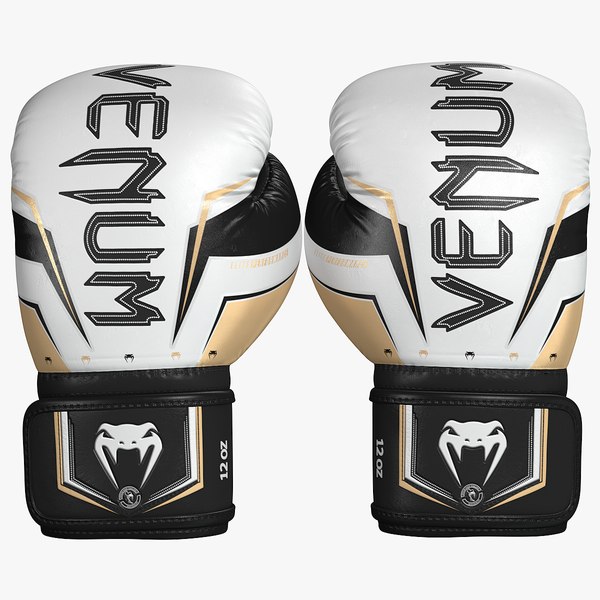 Boxing Punch Gloves White Venum Elite Evo 8k model