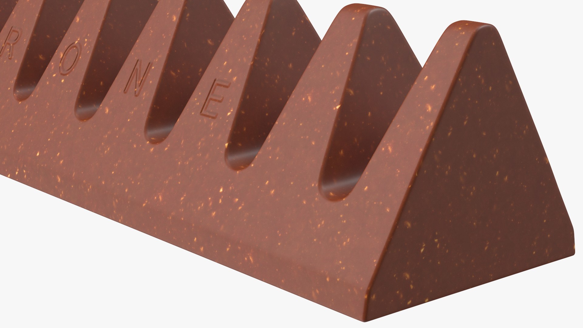 triangle shaped chocolate bar