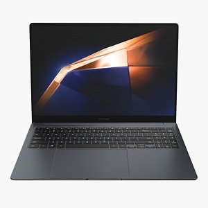 Samsung Galaxy Book 4 Ultra Gray 3D model