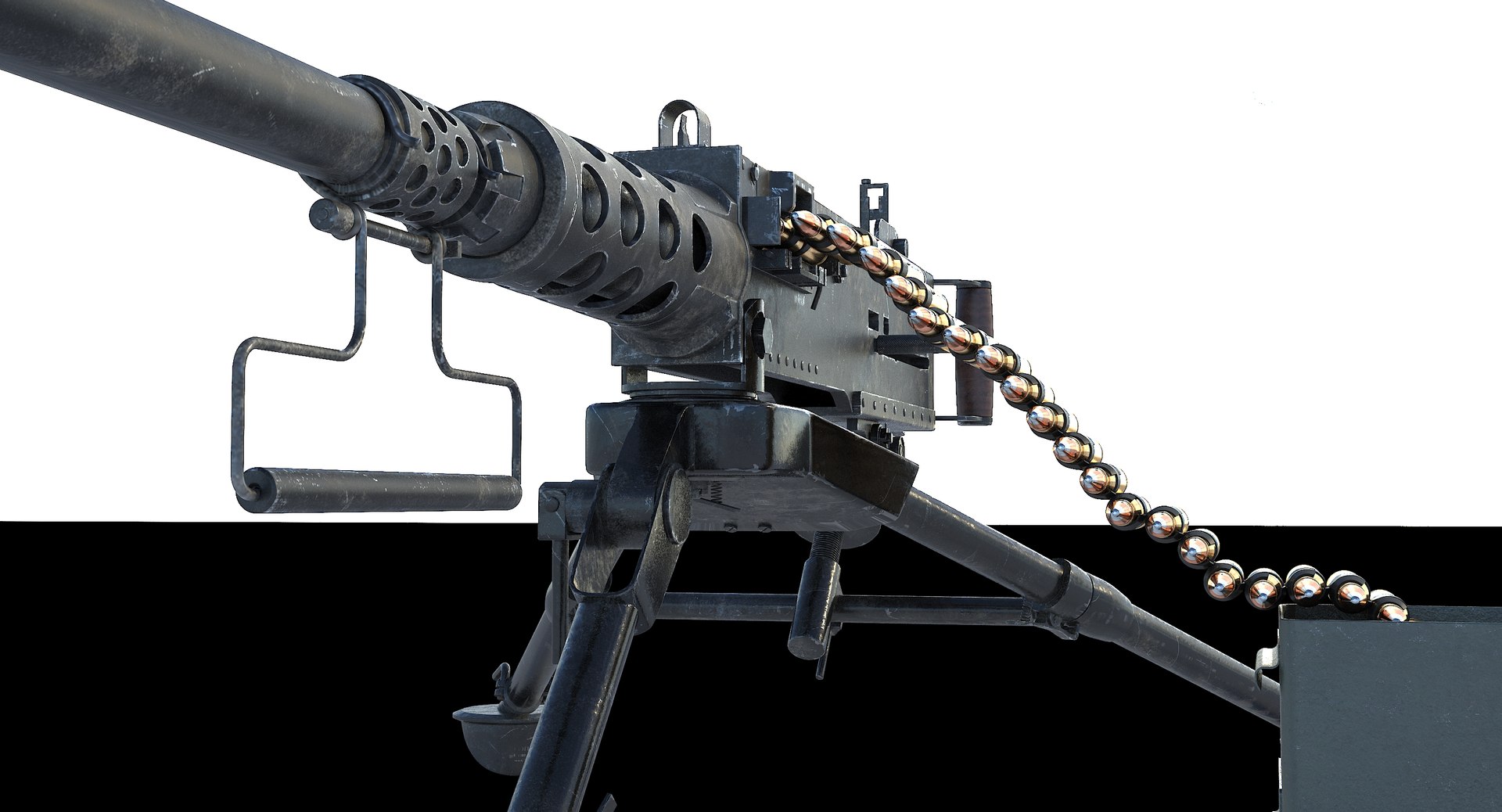 3d M2 Browning - Turbosquid 1306197