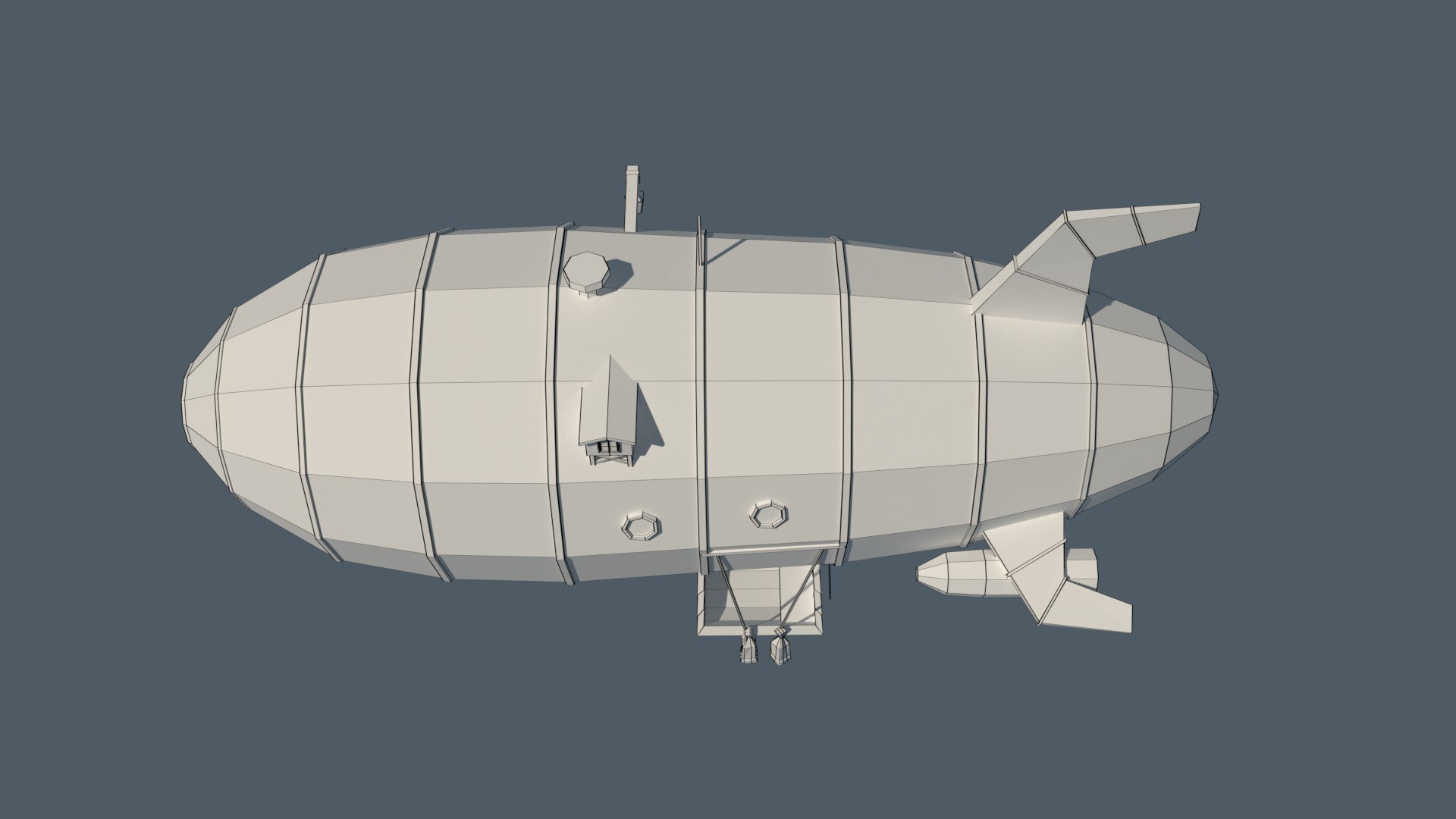 Zeppelin 3D Model - TurboSquid 1188842