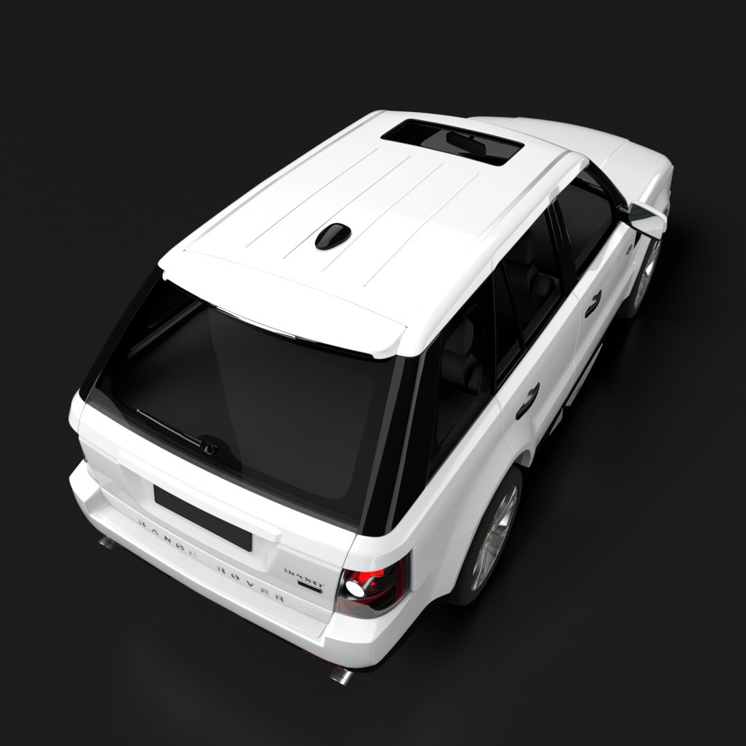 Land Rover Range Rover Sport 3D Model - TurboSquid 2347631
