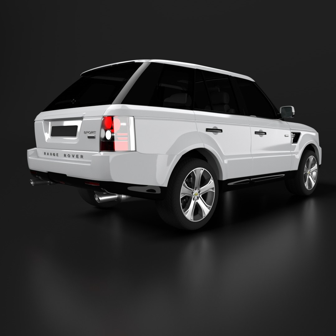 Land Rover Range Rover Sport 3D Model - TurboSquid 2347631