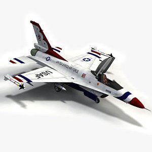 f-16 fighting falcon usaf 3d max