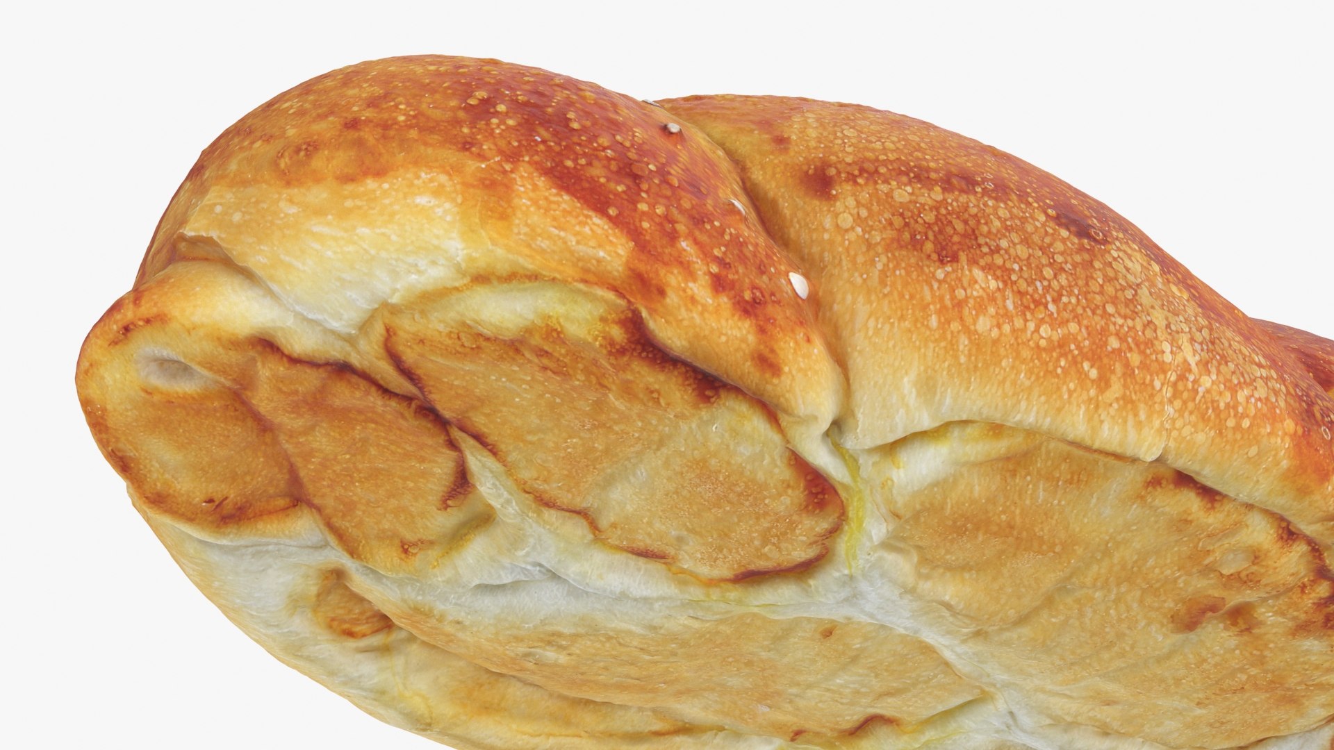 3D Challah Bread Model - TurboSquid 2334700