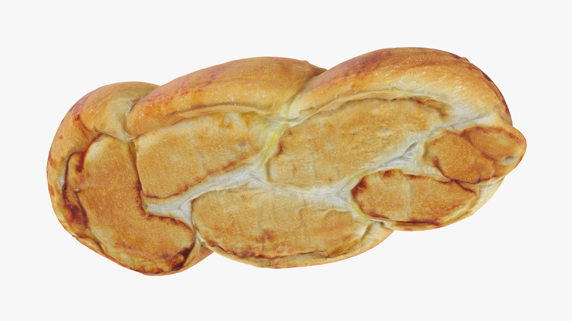 3D Challah Bread Model - TurboSquid 2334700