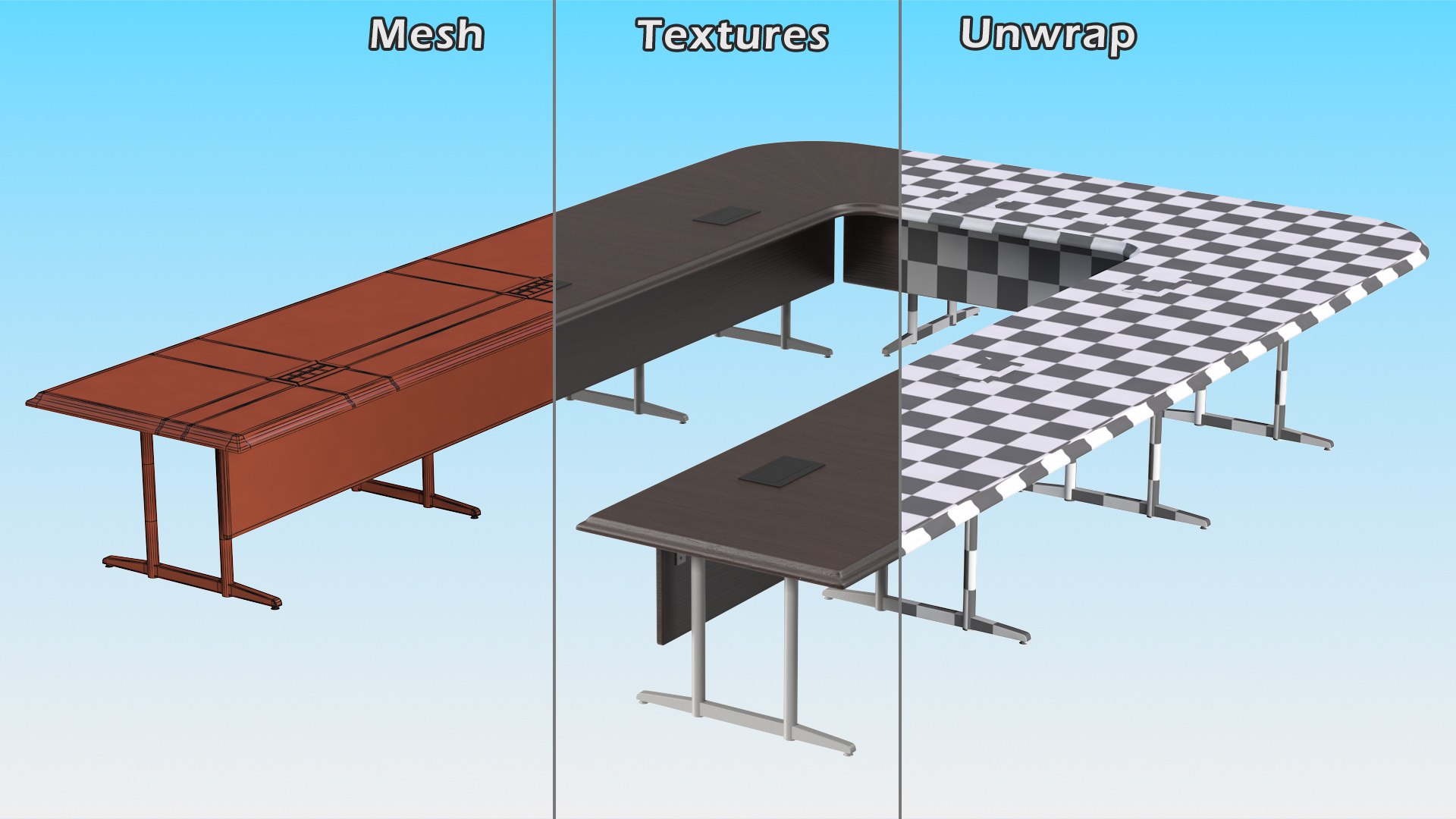 3D Modern U Shape Conference Table Dark Wood https://p.turbosquid.com/ts-thumb/So/sVi47I/2p/modernushapeconferencetabledarkwoodvray3dmodel016/jpg/1627578924/1920x1080/fit_q87/431cc29c27e036d7527d37bb4de7e8160c92fe31/modernushapeconferencetabledarkwoodvray3dmodel016.jpg