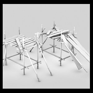work 3d model