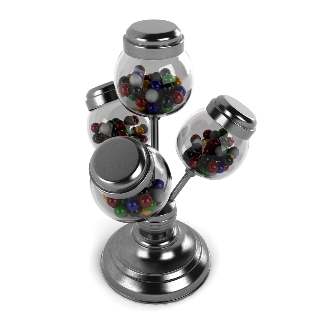 candy stand 3d model