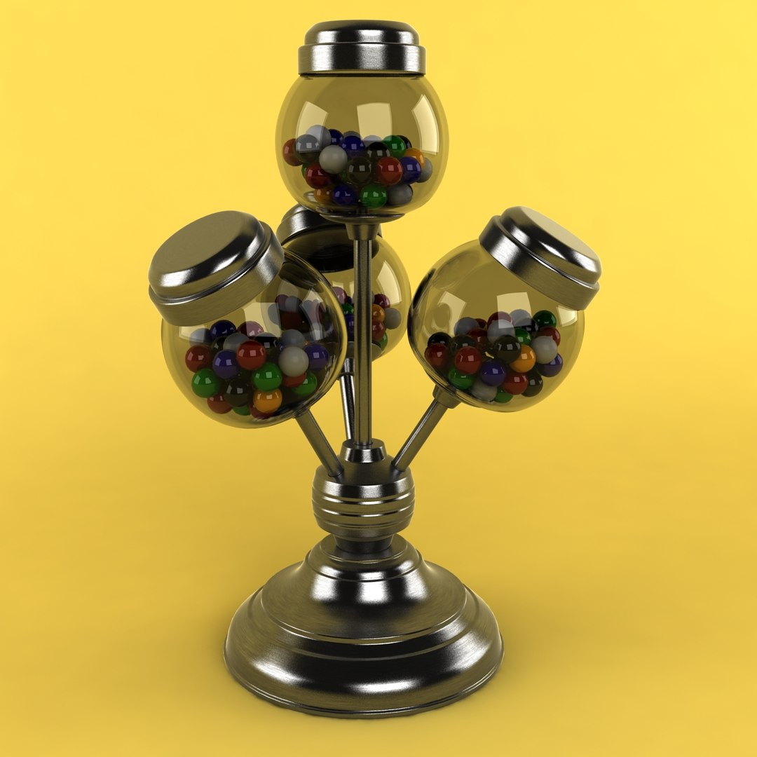 candy stand 3d model