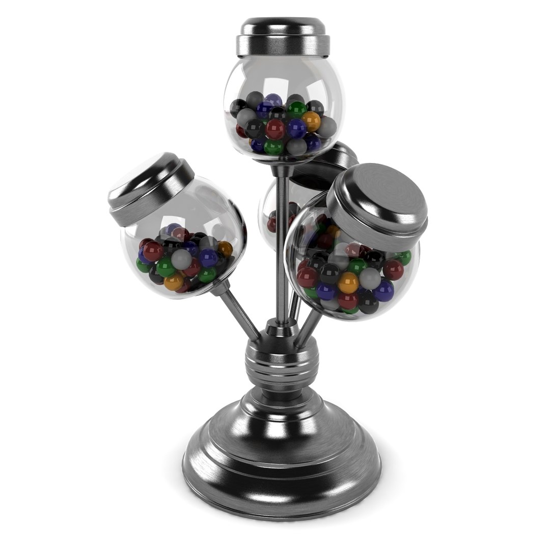 candy stand 3d model