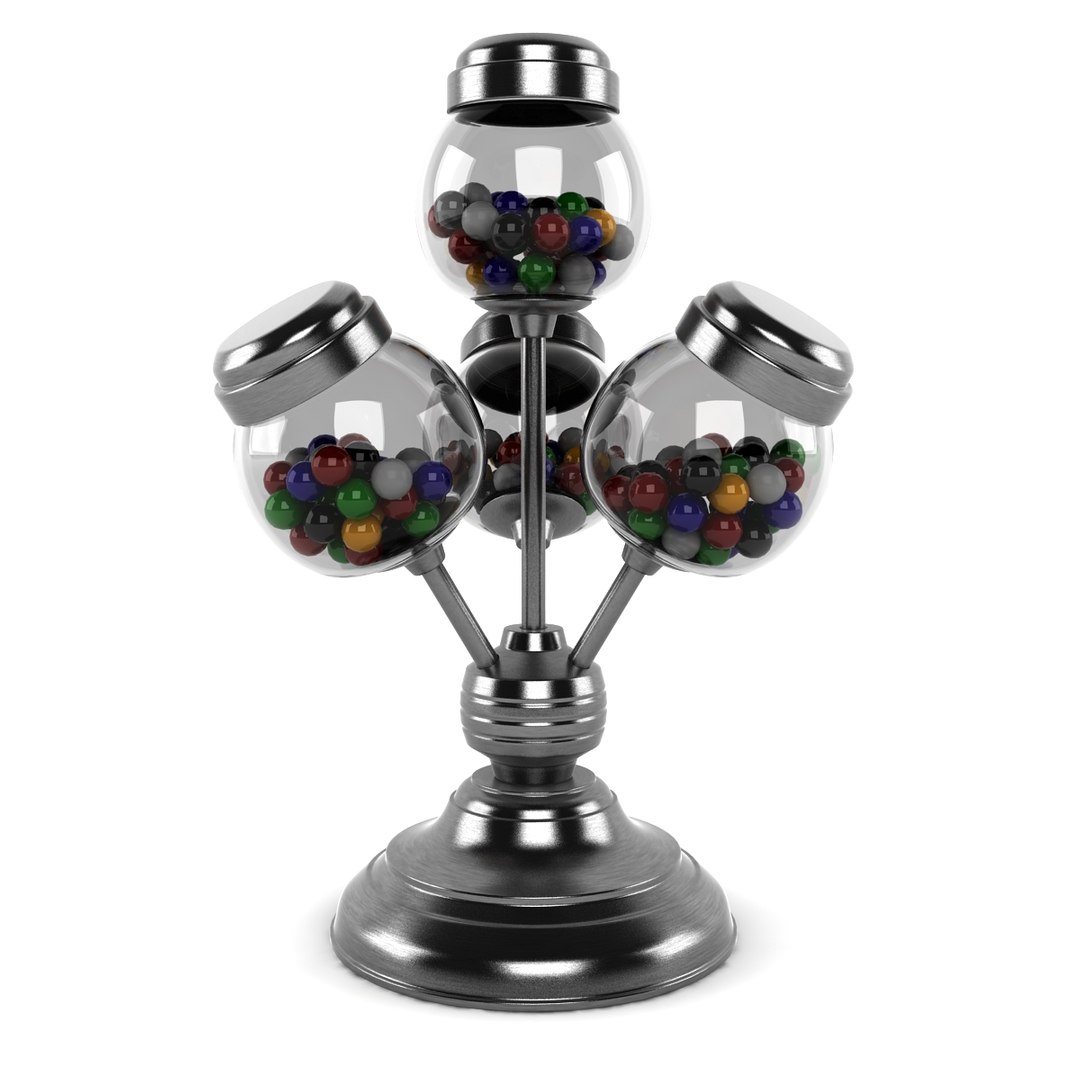 candy stand 3d model