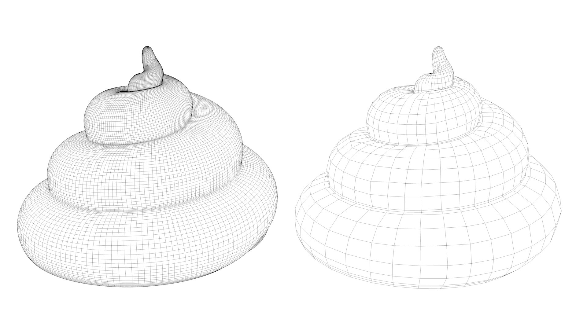 3D Model Cute Poop - TurboSquid 2033030