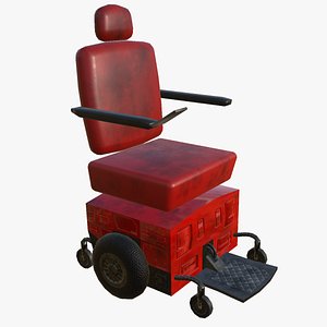 Wheel Chair Electric 3D model