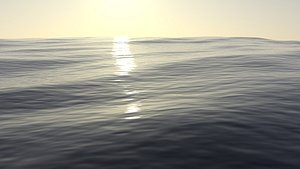 3D sea water model