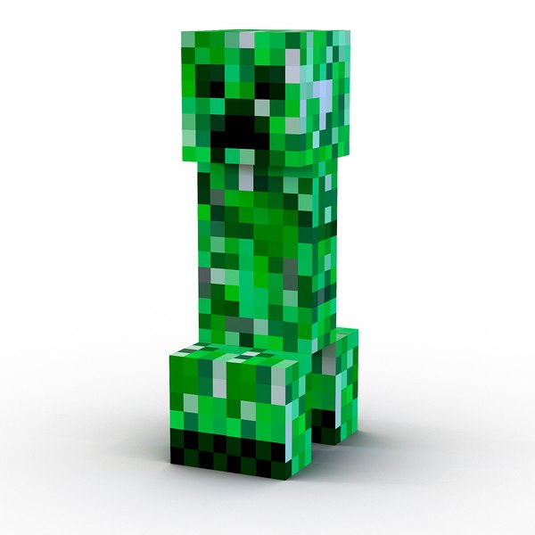 Minecraft en la vida real: Creeper 3D por Poliko