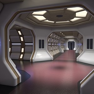 SciFi corridor set