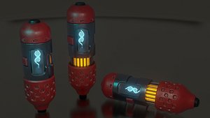 3D Sci fi nade
