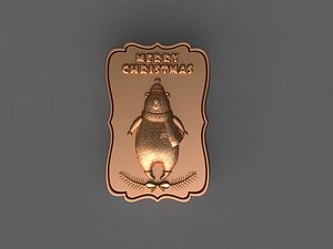 3D model christmas bear
